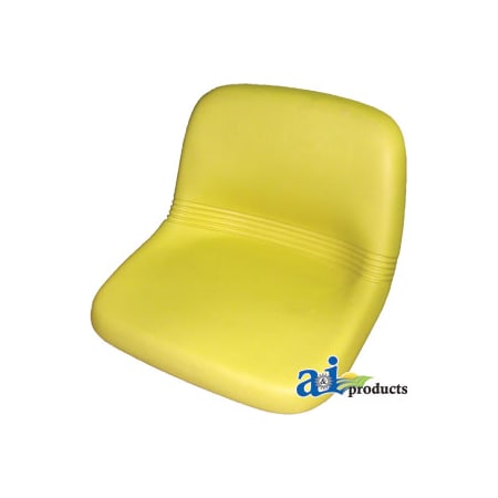 A & I Products Seat, High Back, YLW 18" x20" x3" A-AM123666